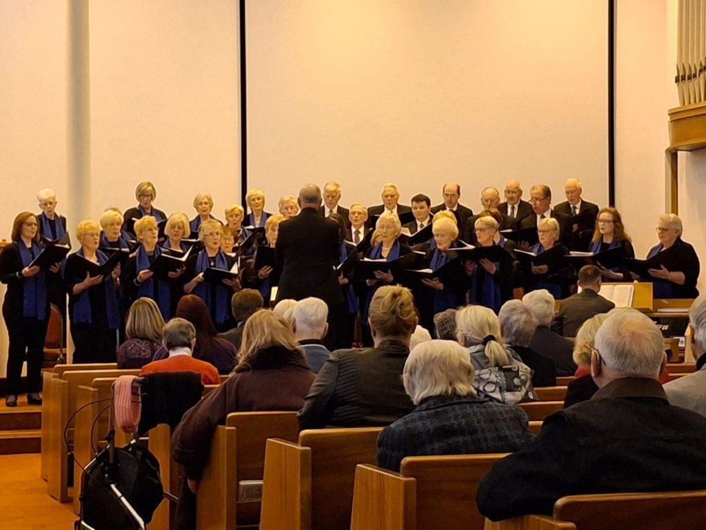 King's Chorale singing at their Spring Concert 2026
